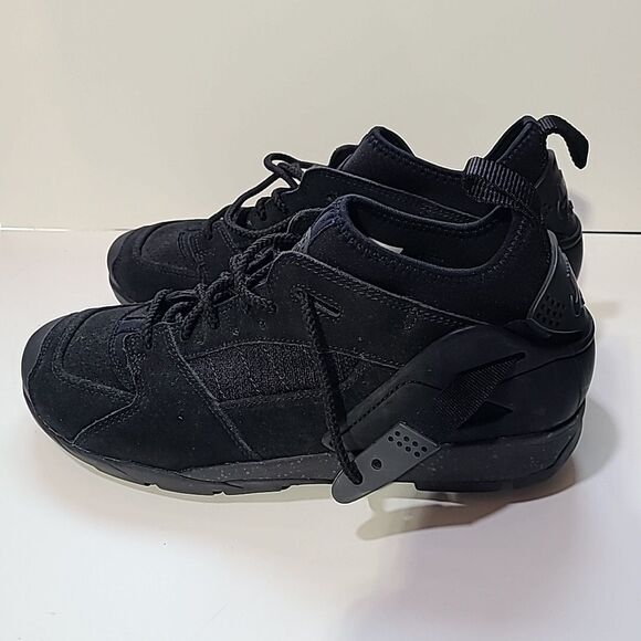 Nike Air Huarache Triple Black Men's Size 9.5 2020, 318429-003 - Picture 4 of 7